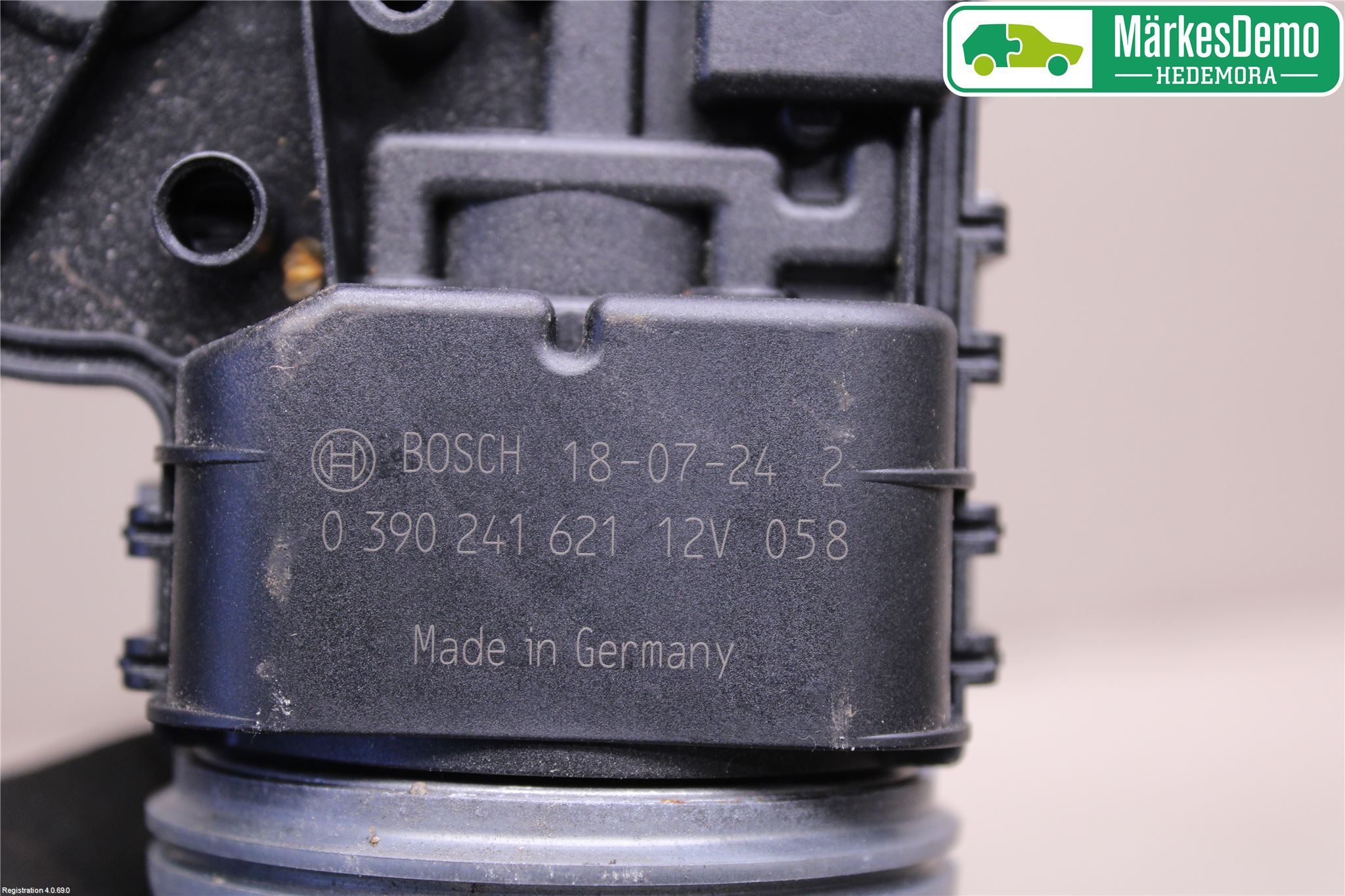 Peugeot PARTNER 16-18 Torkarmotor Vindruta