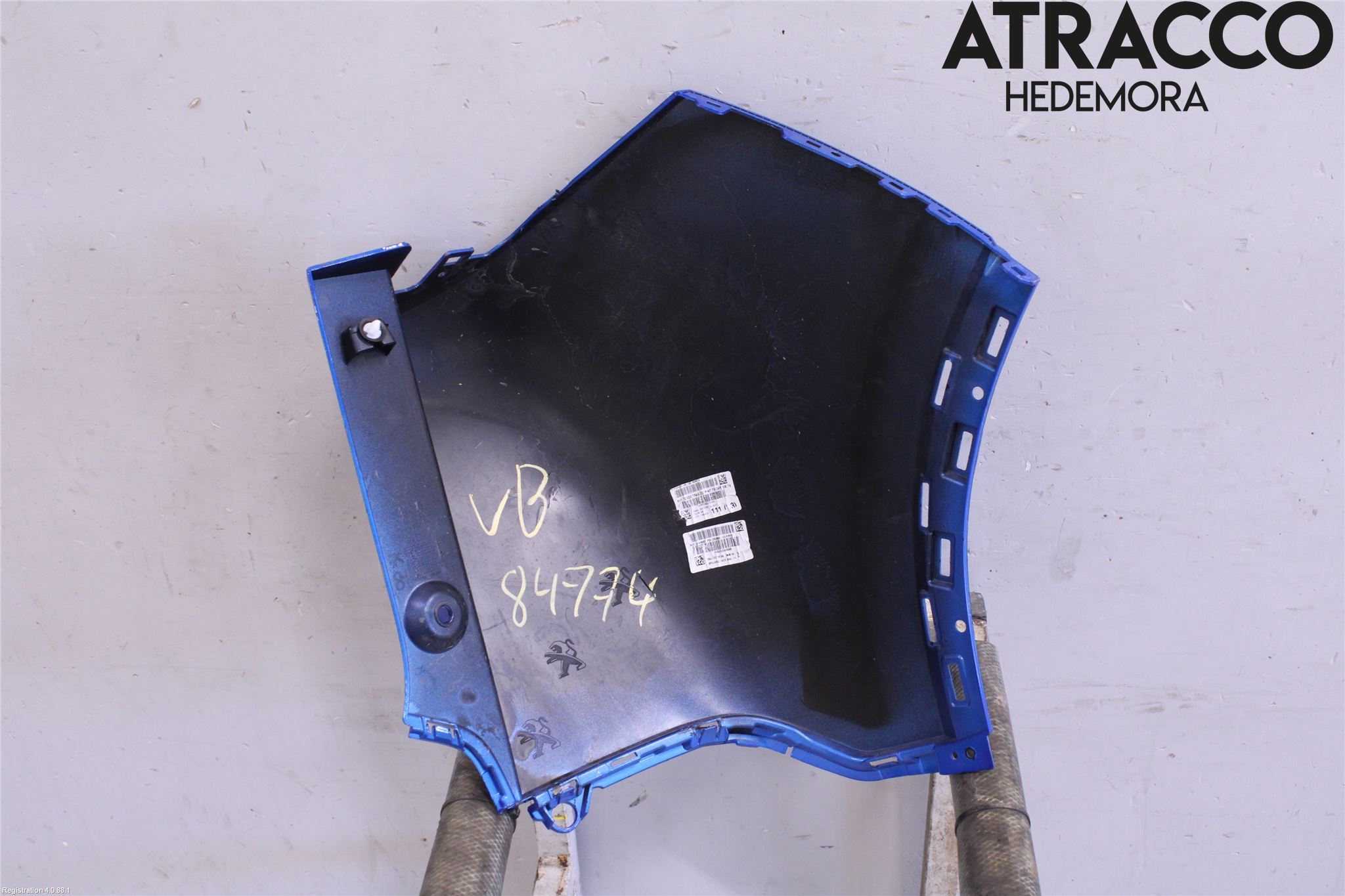 Peugeot 2008/E-2008 20- Stötfångardel Bak Vä