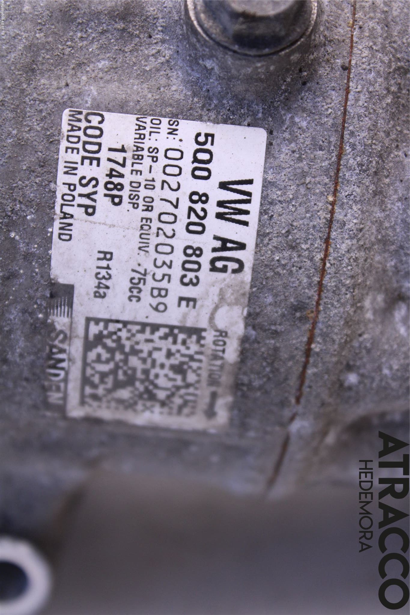 Skoda FABIA 15-21 Ac Kompressor