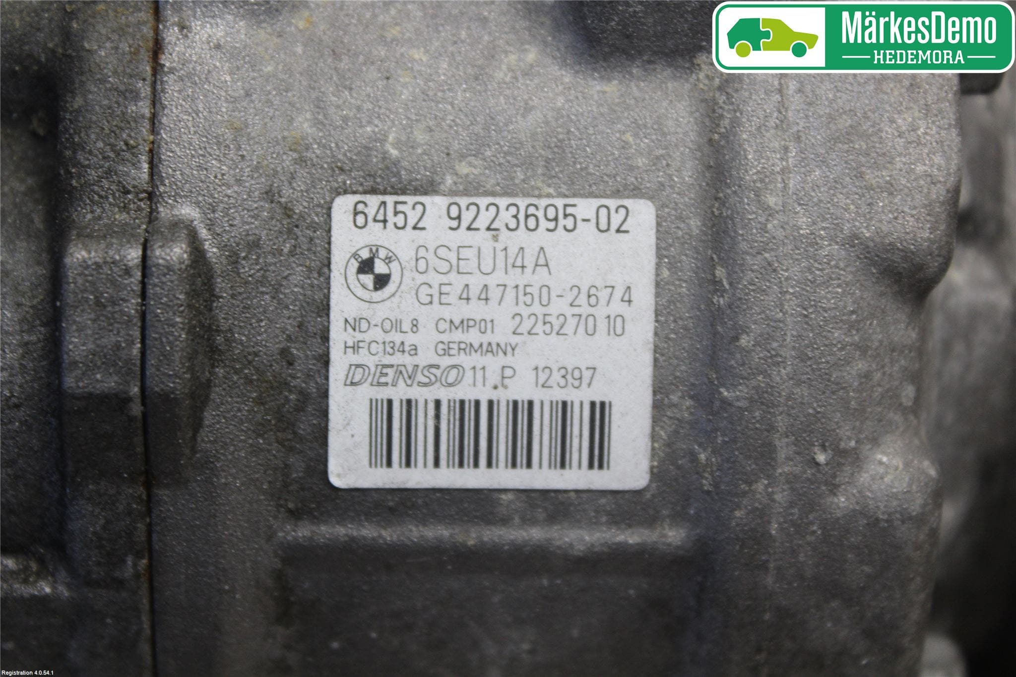 BMW 3 F30/F31/F80 12-19 Ac Kompressor