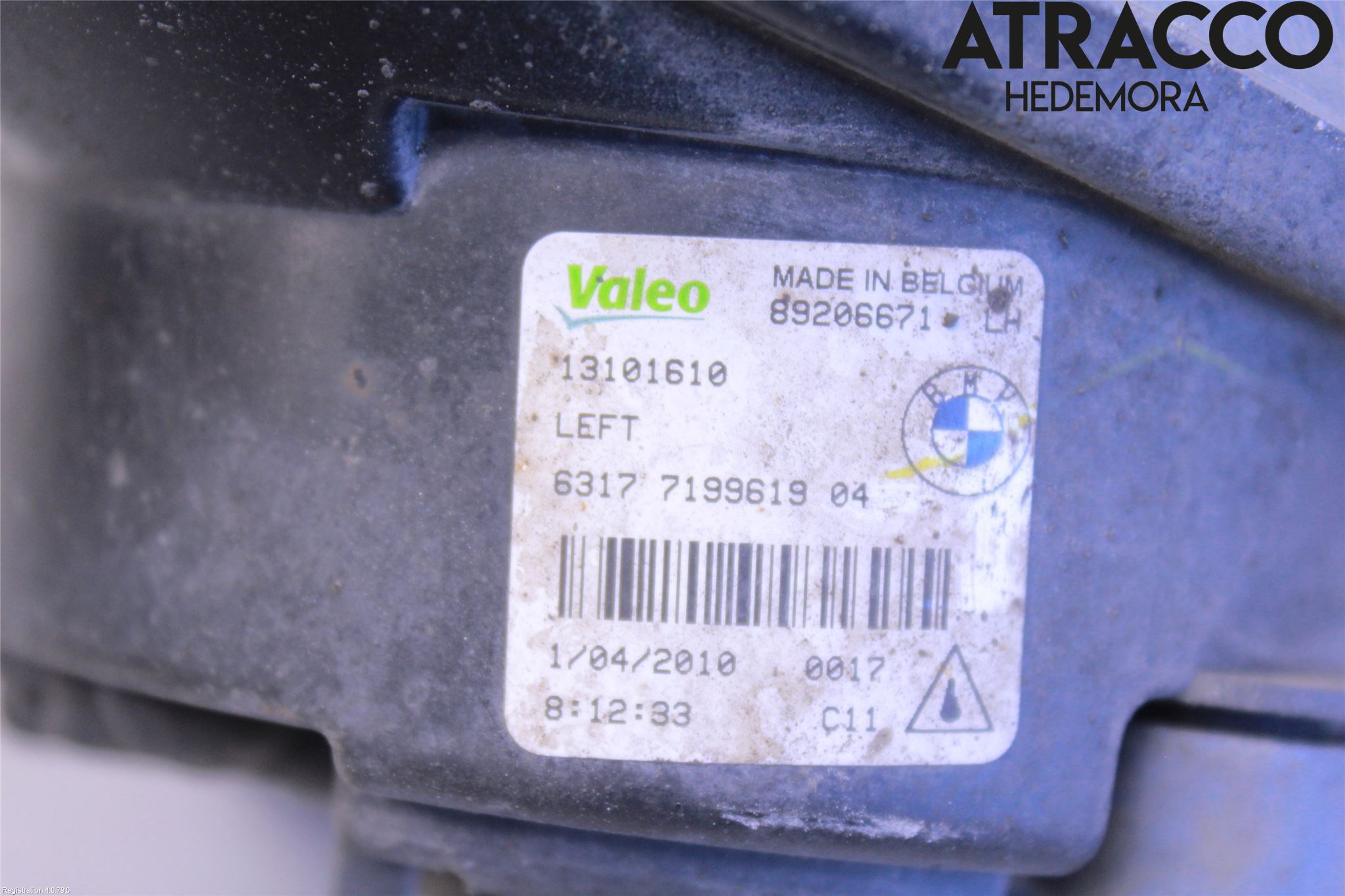 BMW 5 F10/F11/F18 09-17 Dimljus-Varselljus Fram