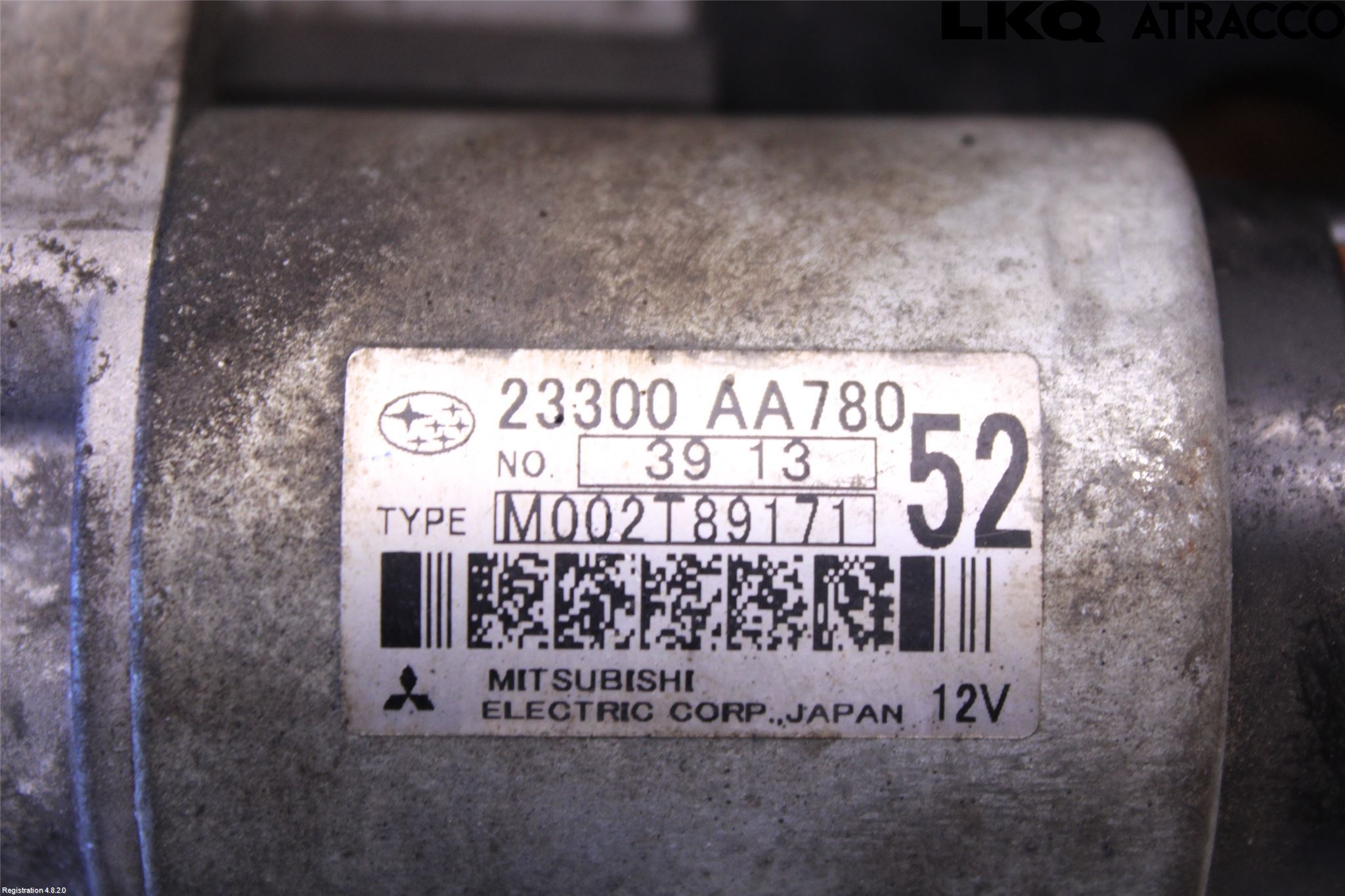 Subaru OUTBACK 10-15 Startmotor Diesel