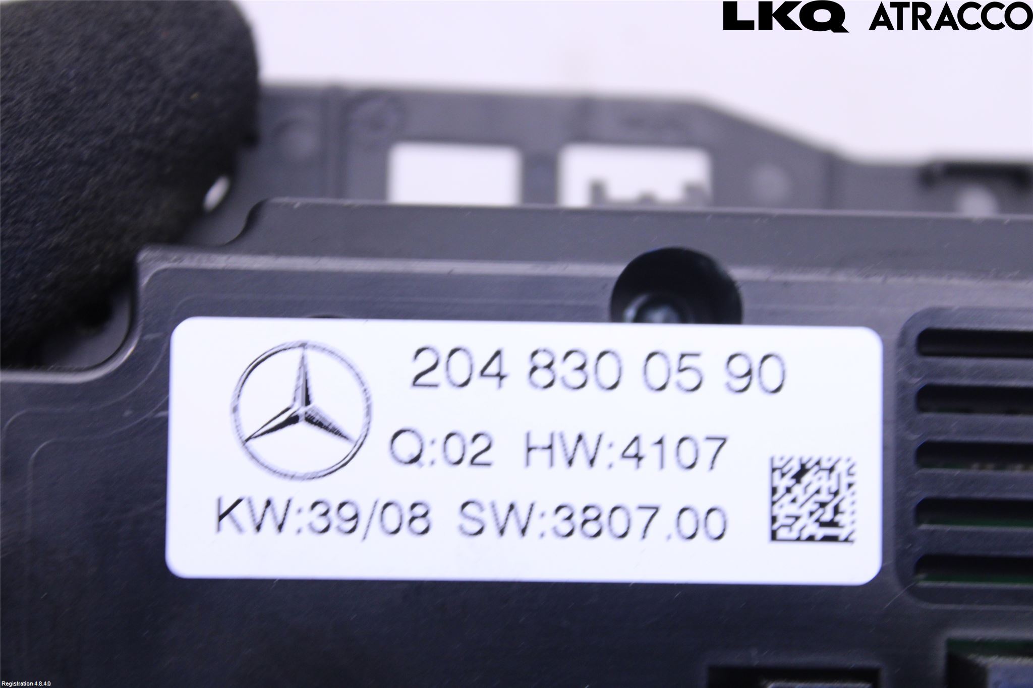 Mercedes-Benz MB C-KLASS (W204) 07-15 Ac Styrenhet Ac Manöveren