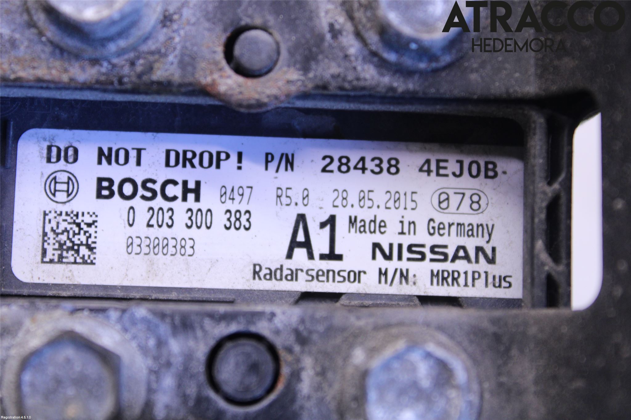 Nissan QASHQAI 14-17 Sensor Adaptiv Farthållare