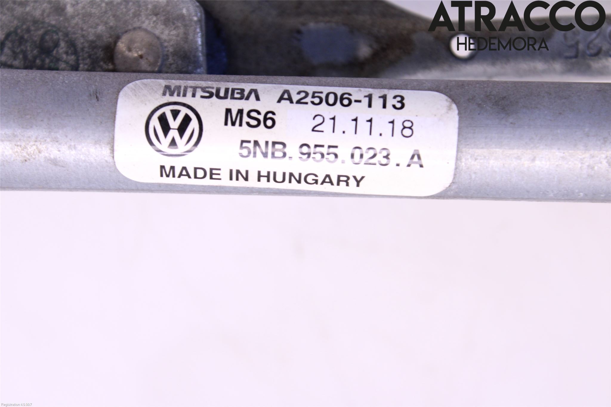 Volkswagen VW TIGUAN 16-24 Torkarmekanism Vindruta