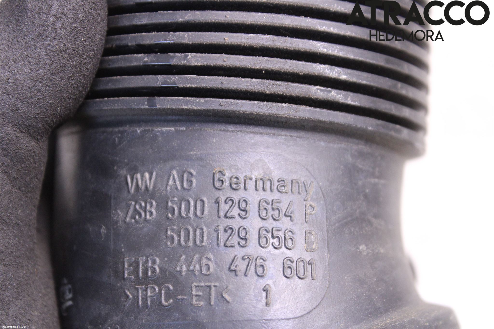 Volkswagen VW GOLF / E-GOLF VII 13-20 Injgummibälg-Slang