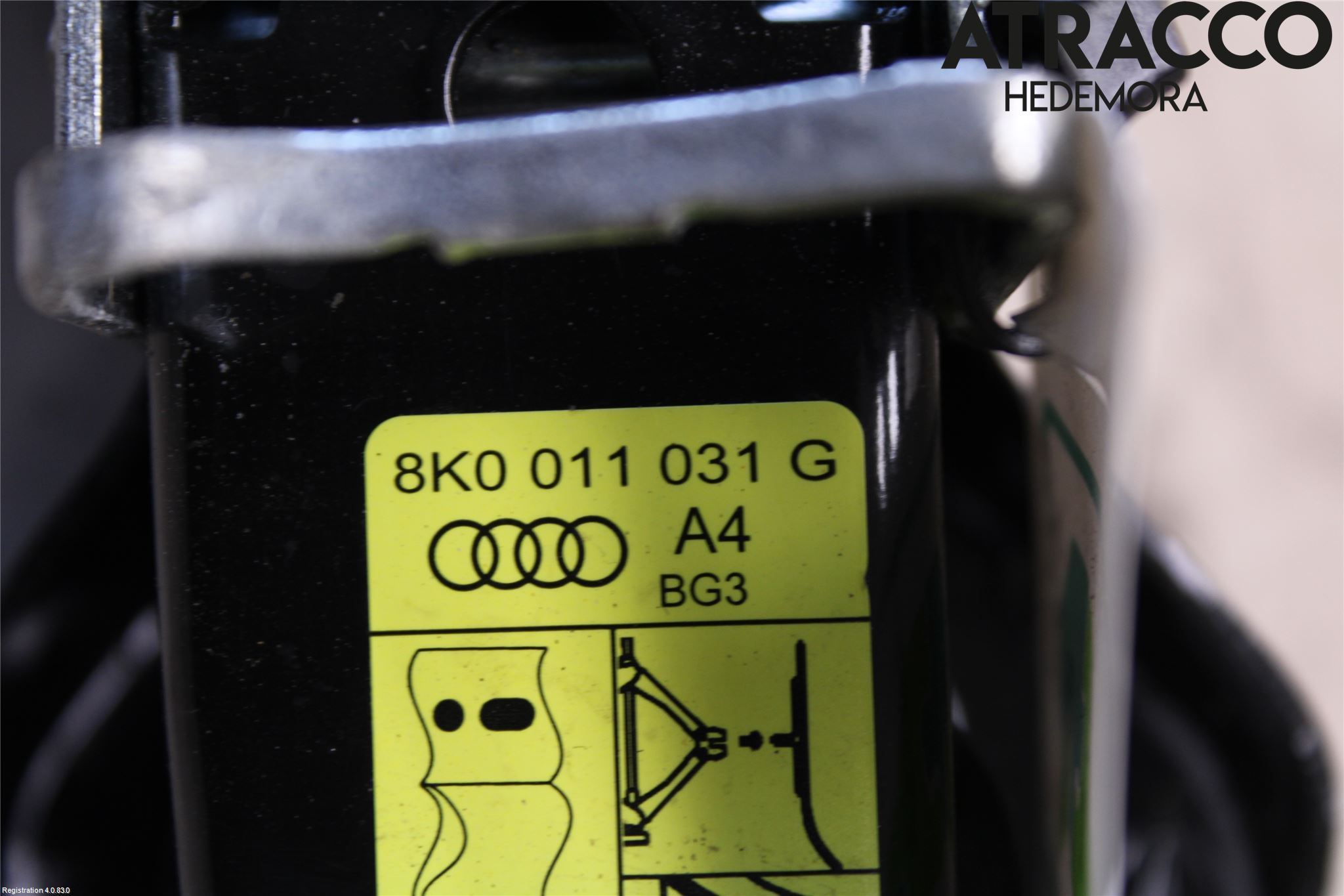 Audi A4/S4 08-11 Domkraft