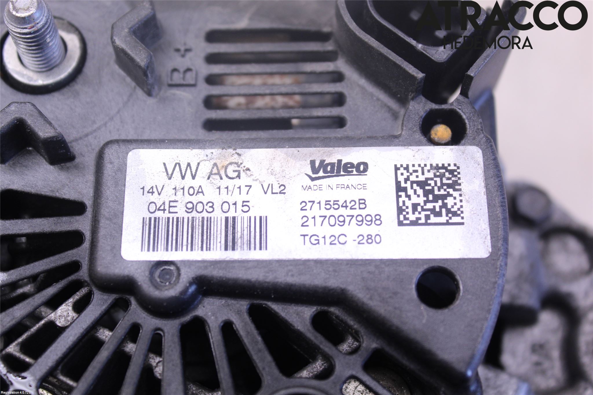 Volkswagen VW POLO 10-17 Generator