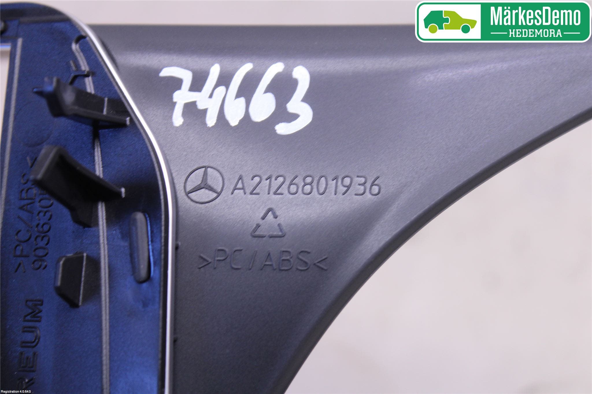 Mercedes-Benz MB E-KLASS (W212) 09-16 Instrument-Radio Sarg