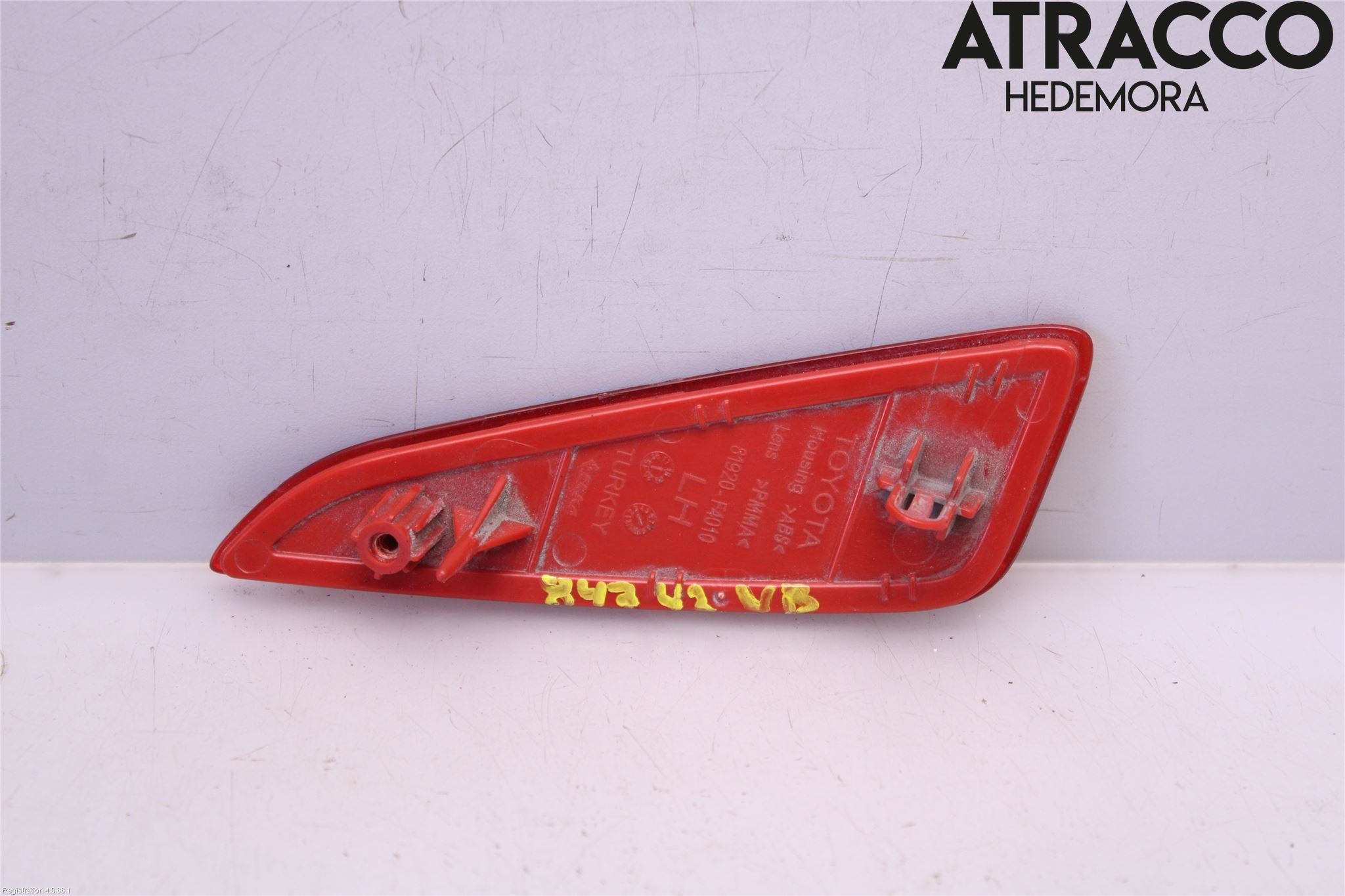 Toyota C-HR 16-23 Dimljus/Reflex Bak