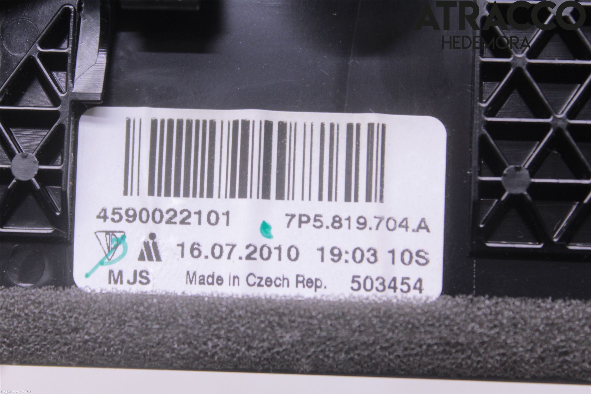 Porsche CAYENNE 03- Defrosterkanal-Munstycke