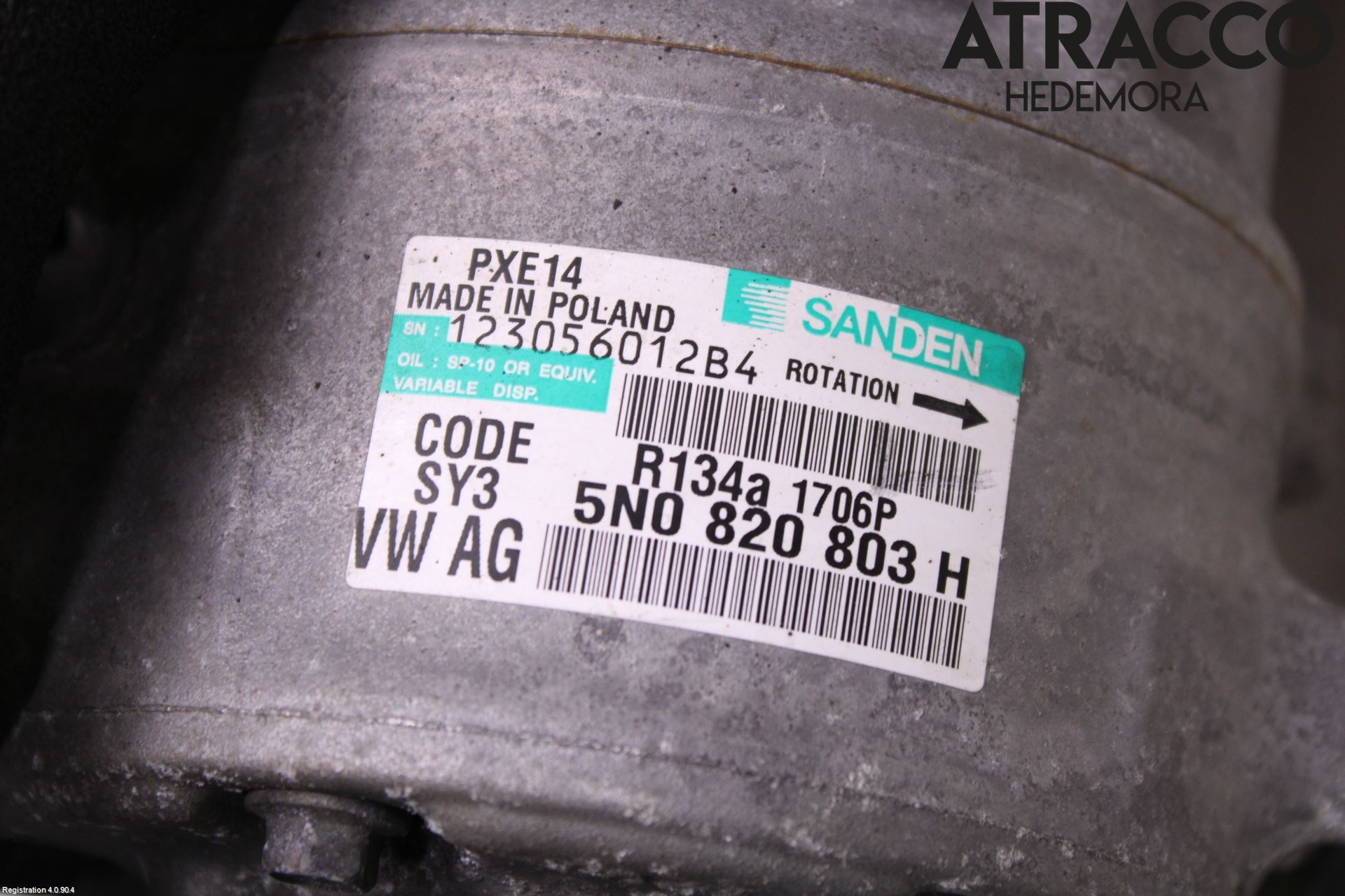 Audi A3/S3 05-13 Ac Kompressor