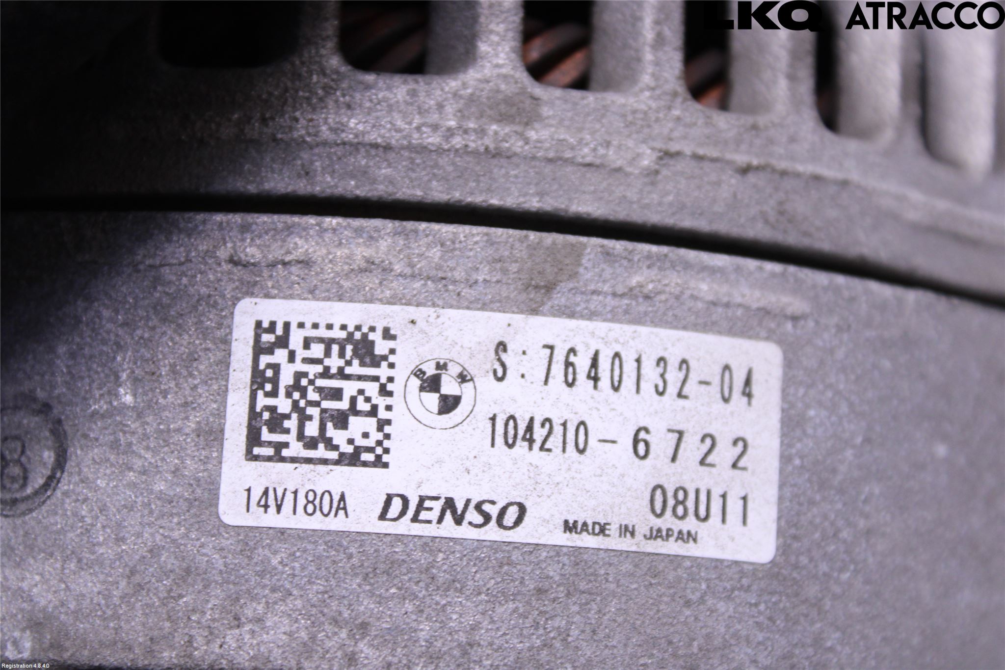 BMW 3 GT F34 13-19 Generator