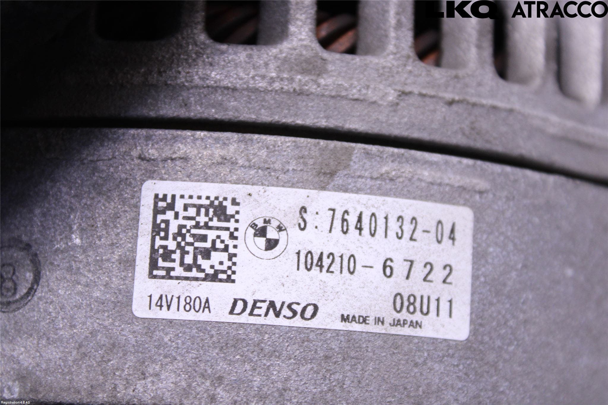 BMW 3 GT F34 13-19 Generator