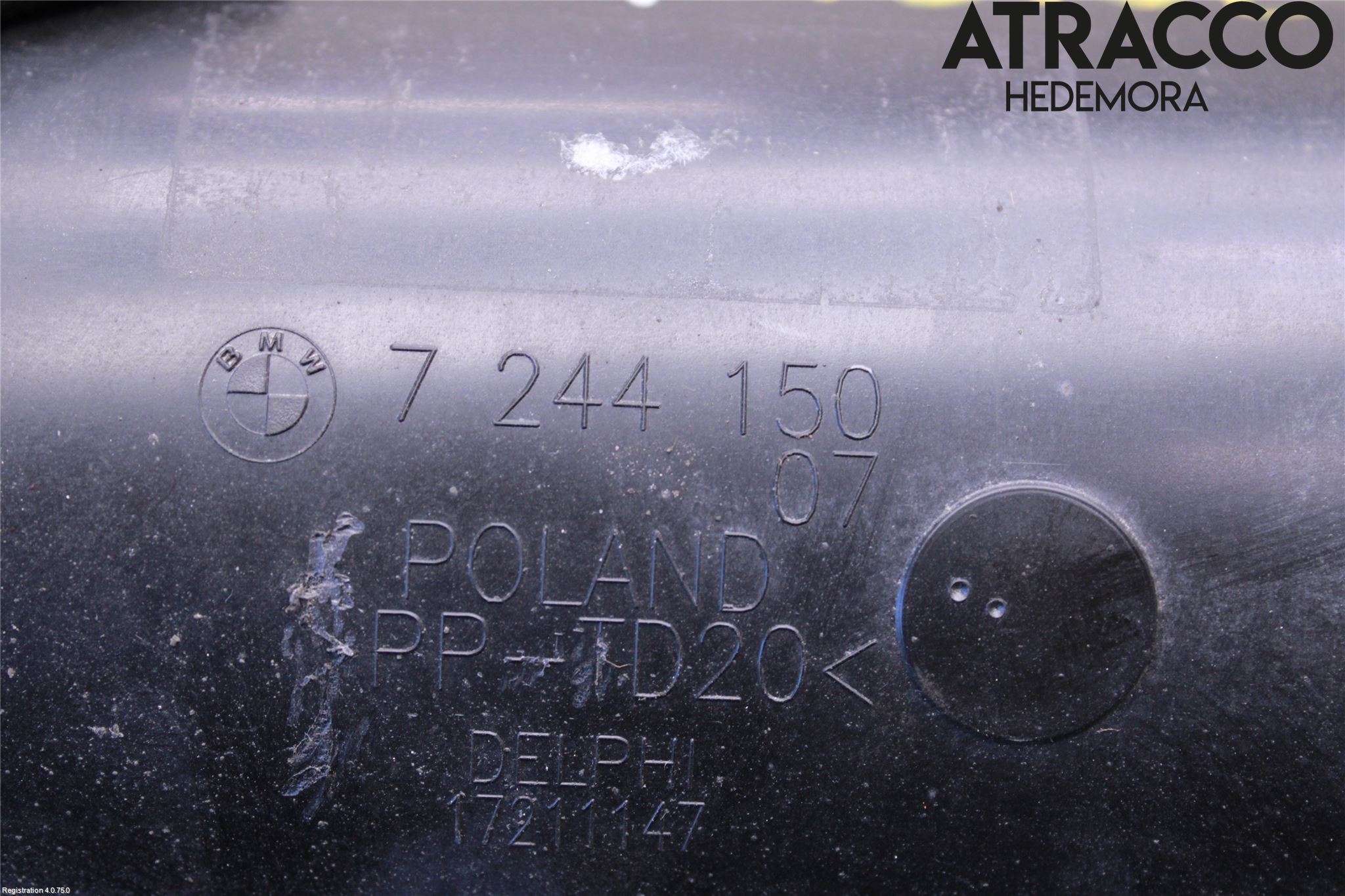 BMW 4 F32/F33/F82/F83 13-20 Bränsle Kolkanister