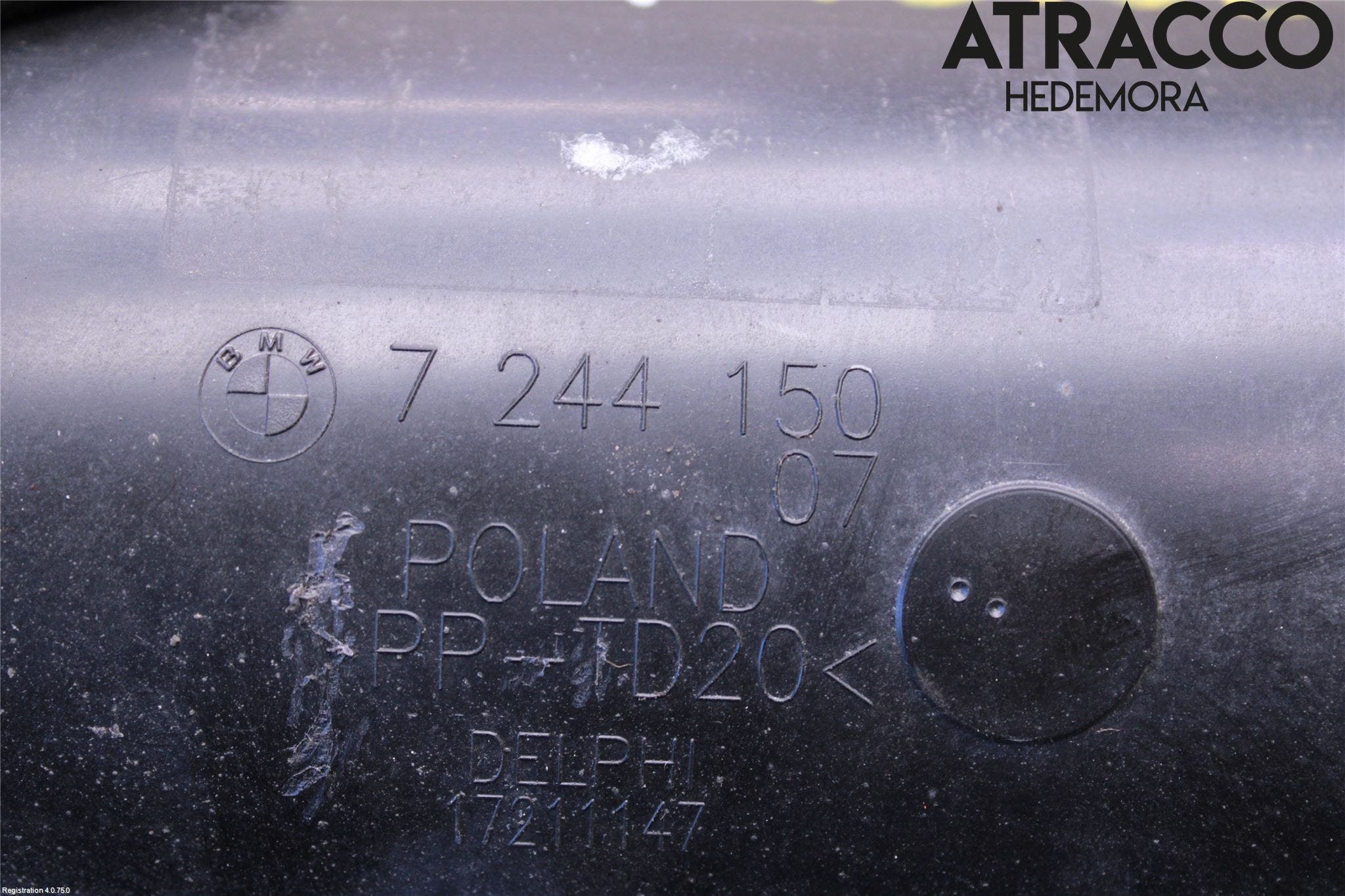 BMW 4 F32/F33/F82/F83 13-20 Bränsle Kolkanister