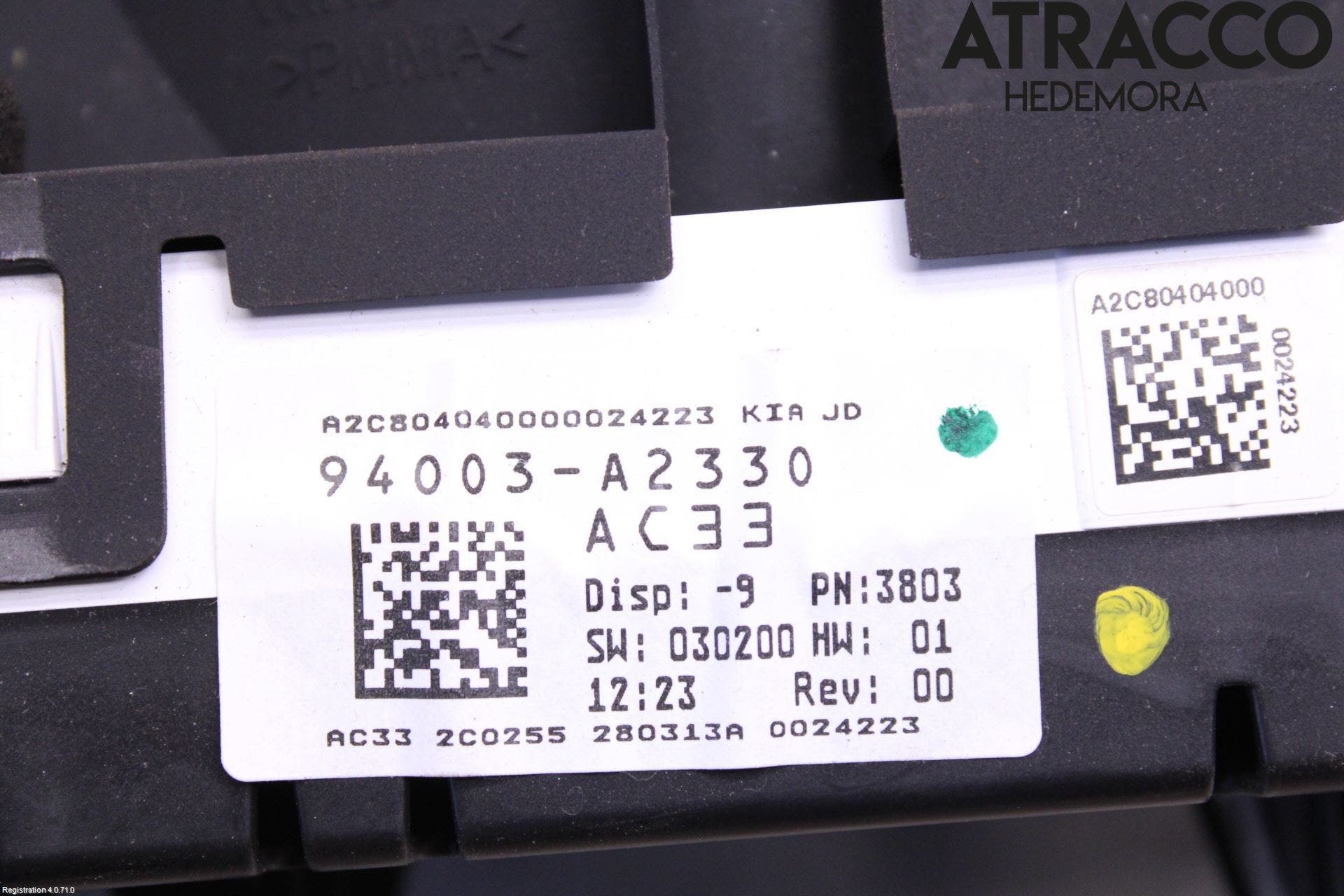 Kia CEED 12-18 Instrument Komb