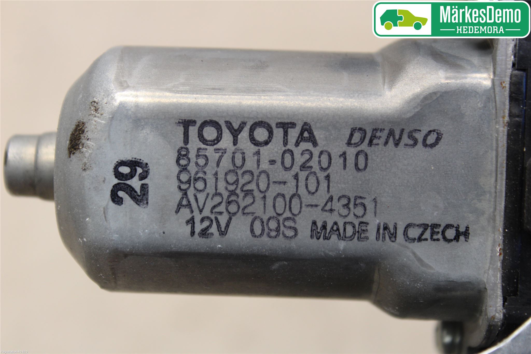 Toyota AURIS 13-19 Fönsterhiss El Kompl
