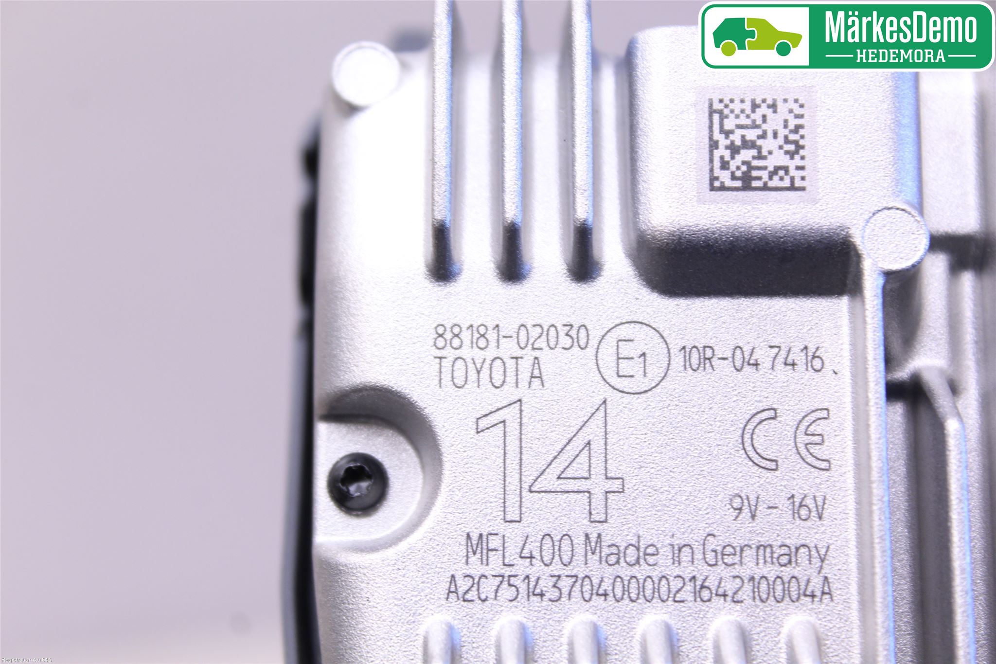Toyota AURIS 13-19 Sensor Aktivt Kollisionsskydd