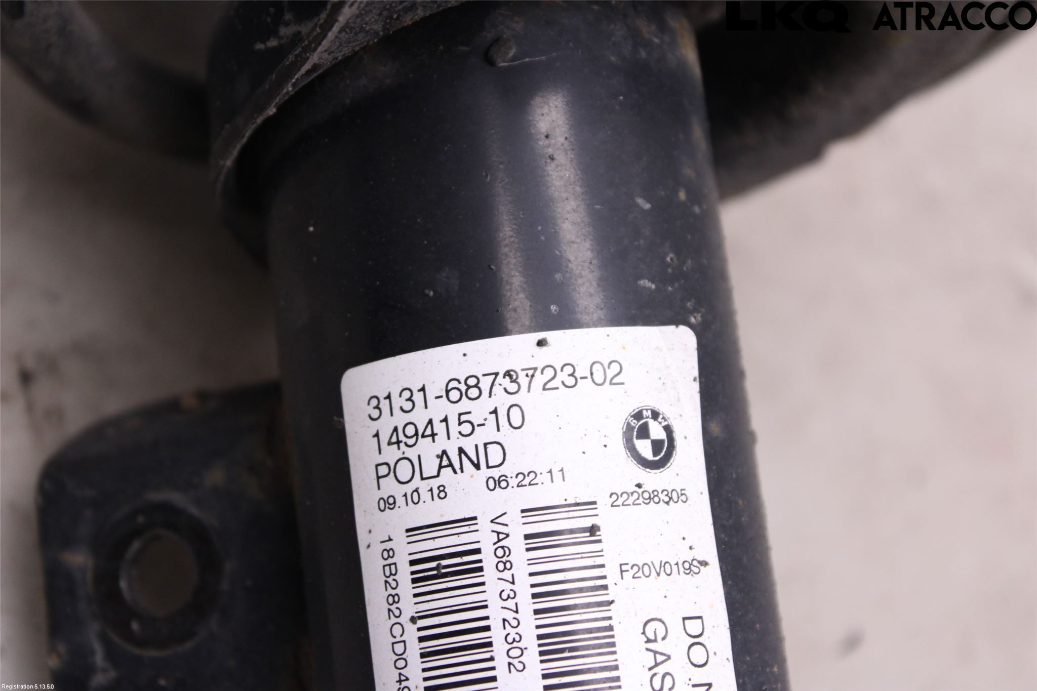 BMW 1 F20/F21 11-19 Fjäderben Fram Vänster