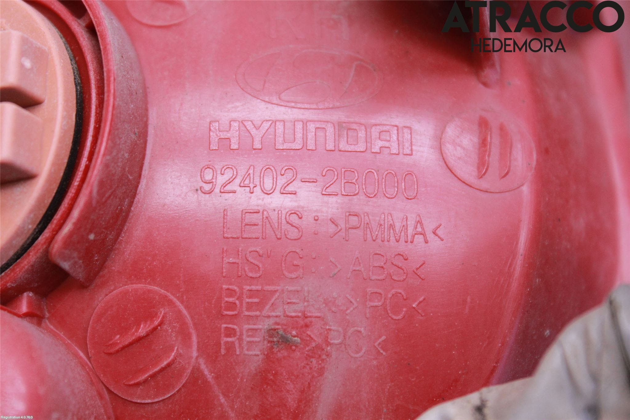 Hyundai SANTA FE 06-12 Bakljus Höger