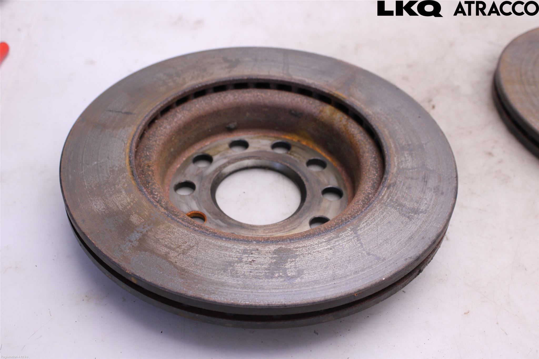 Volkswagen VW GOLF VI 09-13 Bromsskiva Fram