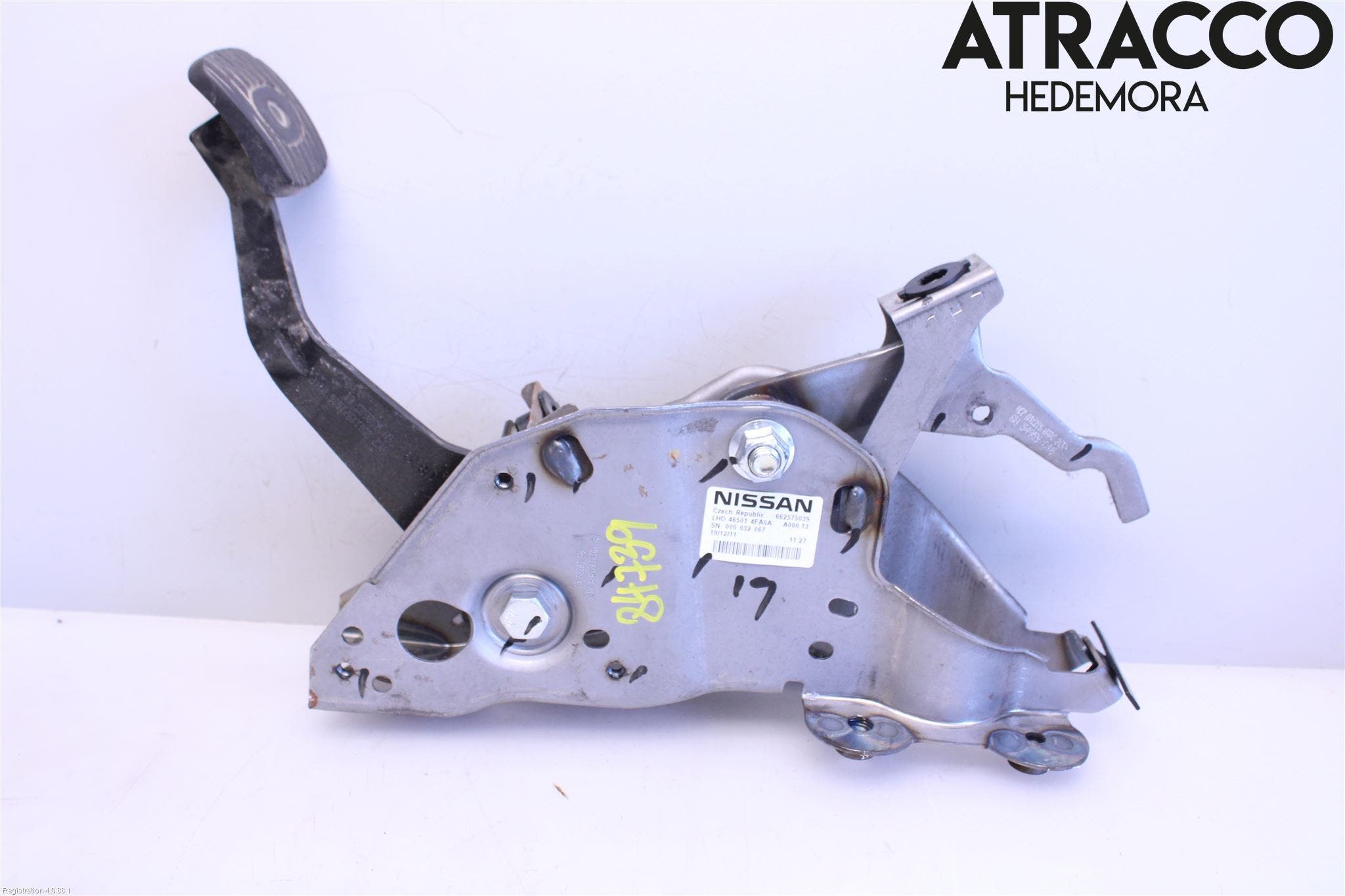 Nissan E-NV200/EVALIA Bromspedal