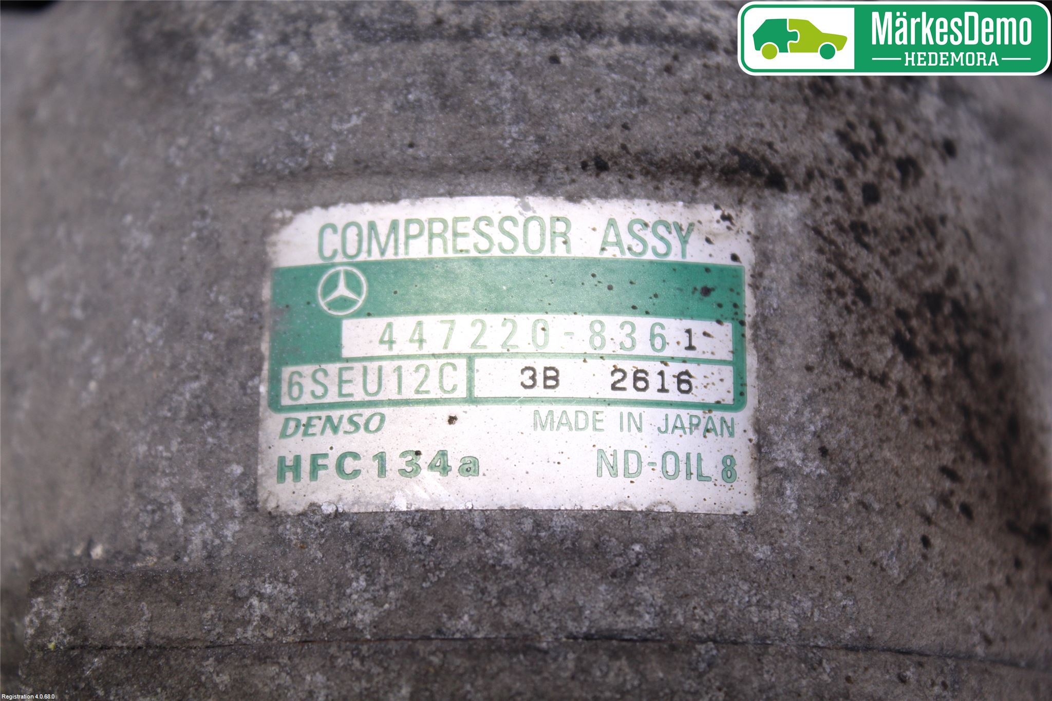 Mercedes-Benz MB A-KLASS (W168) 98-04 Ac Kompressor