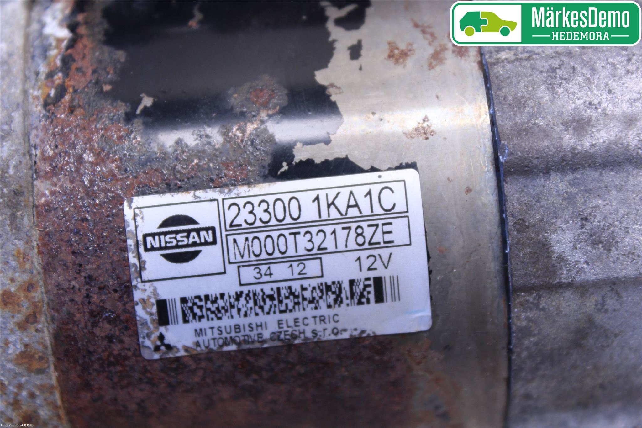 Nissan QASHQAI 10-14 Startmotor