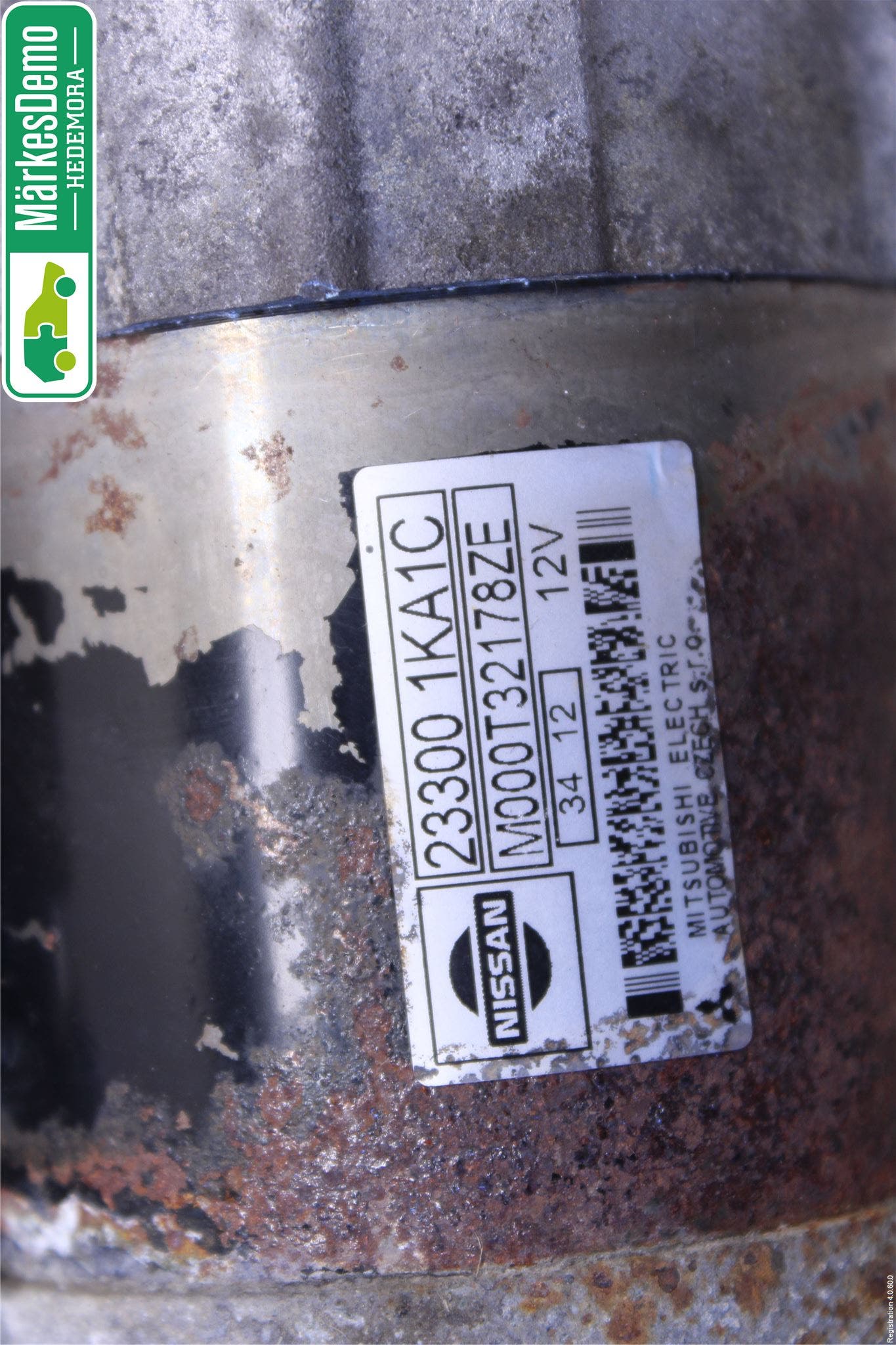 Nissan QASHQAI 10-14 Startmotor