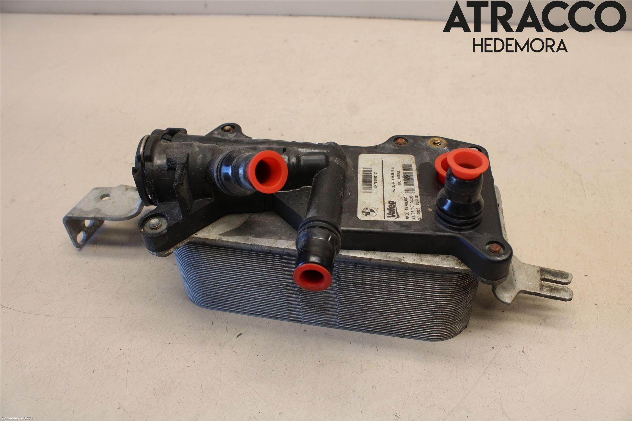 BMW 5 F10/F11/F18 09-17 Oljekylare Motor