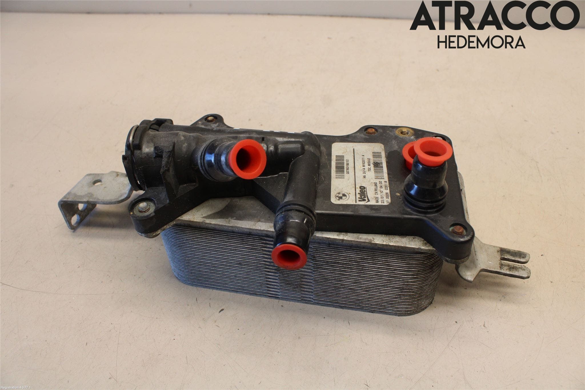 BMW 5 F10/F11/F18 09-17 Oljekylare Motor