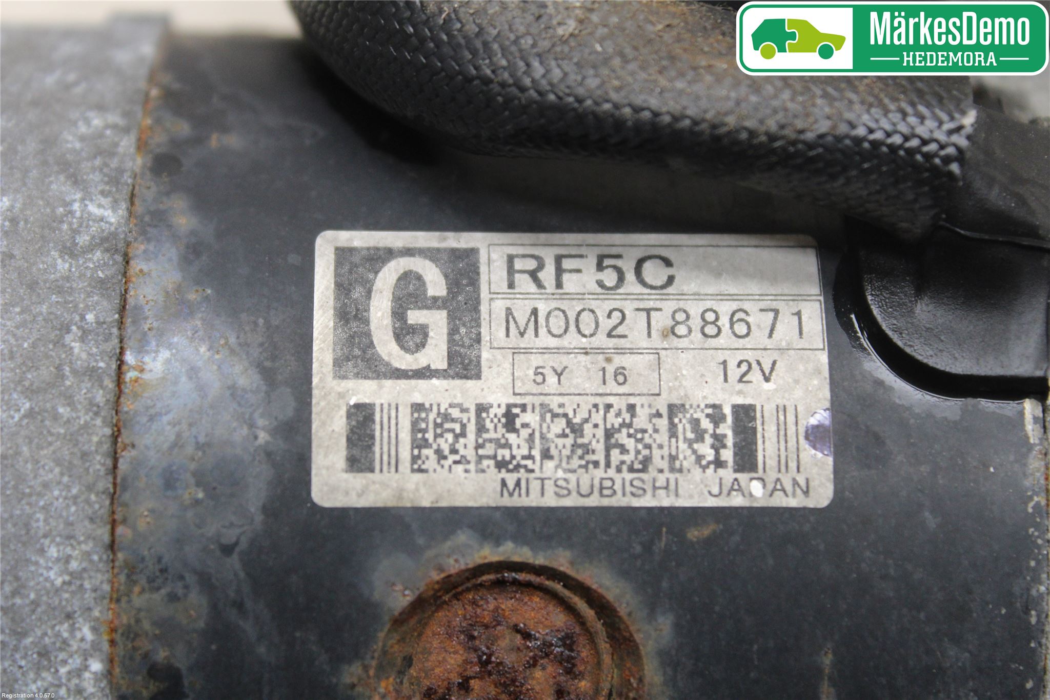 Mazda 5 05-10 Startmotor Diesel