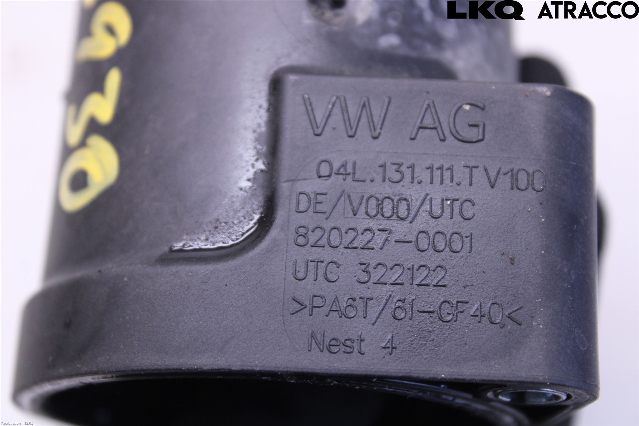 Volkswagen VW GOLF / E-GOLF VII 13-20 Laddluft-Intercoolerrör