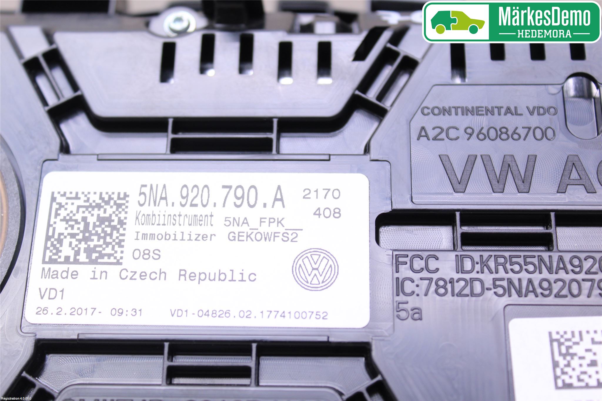 Volkswagen VW TIGUAN 16-24 Instrument Komb