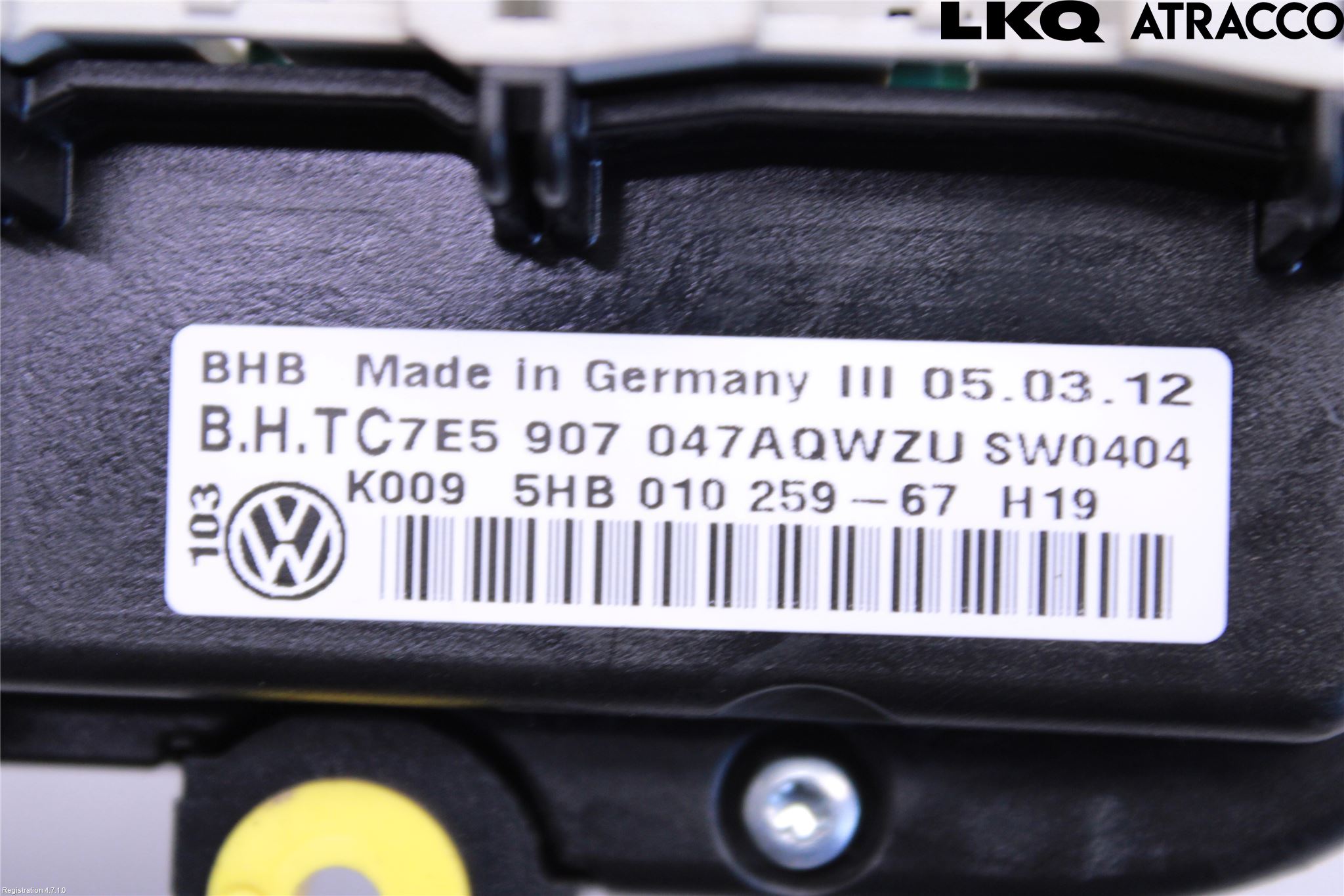 Volkswagen VW TRANSP/CARAVELLE (T5) 04-15 Ac Styrenhet Ac Manöveren