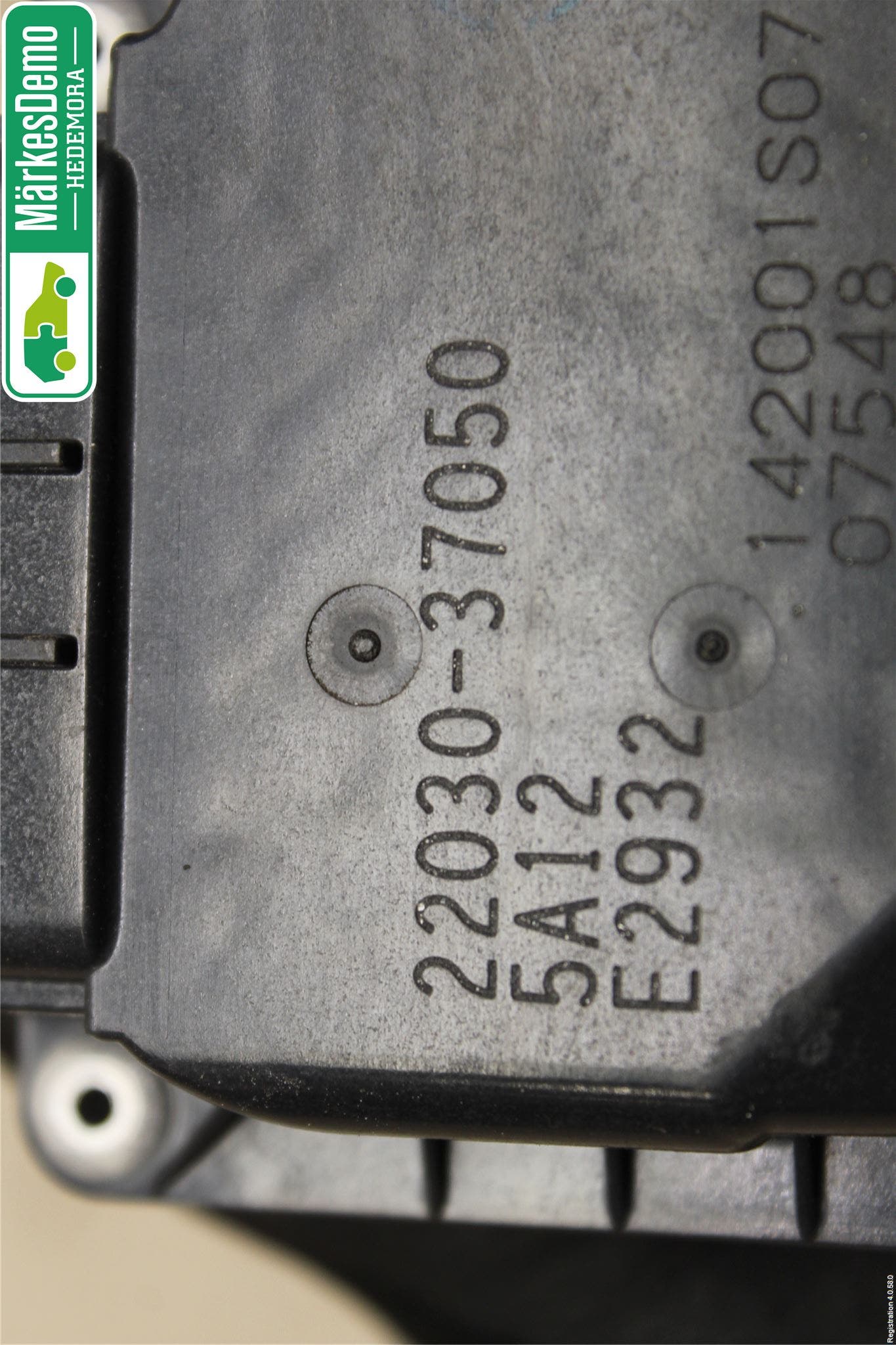 Toyota AVENSIS 09-15 Injspjällhus