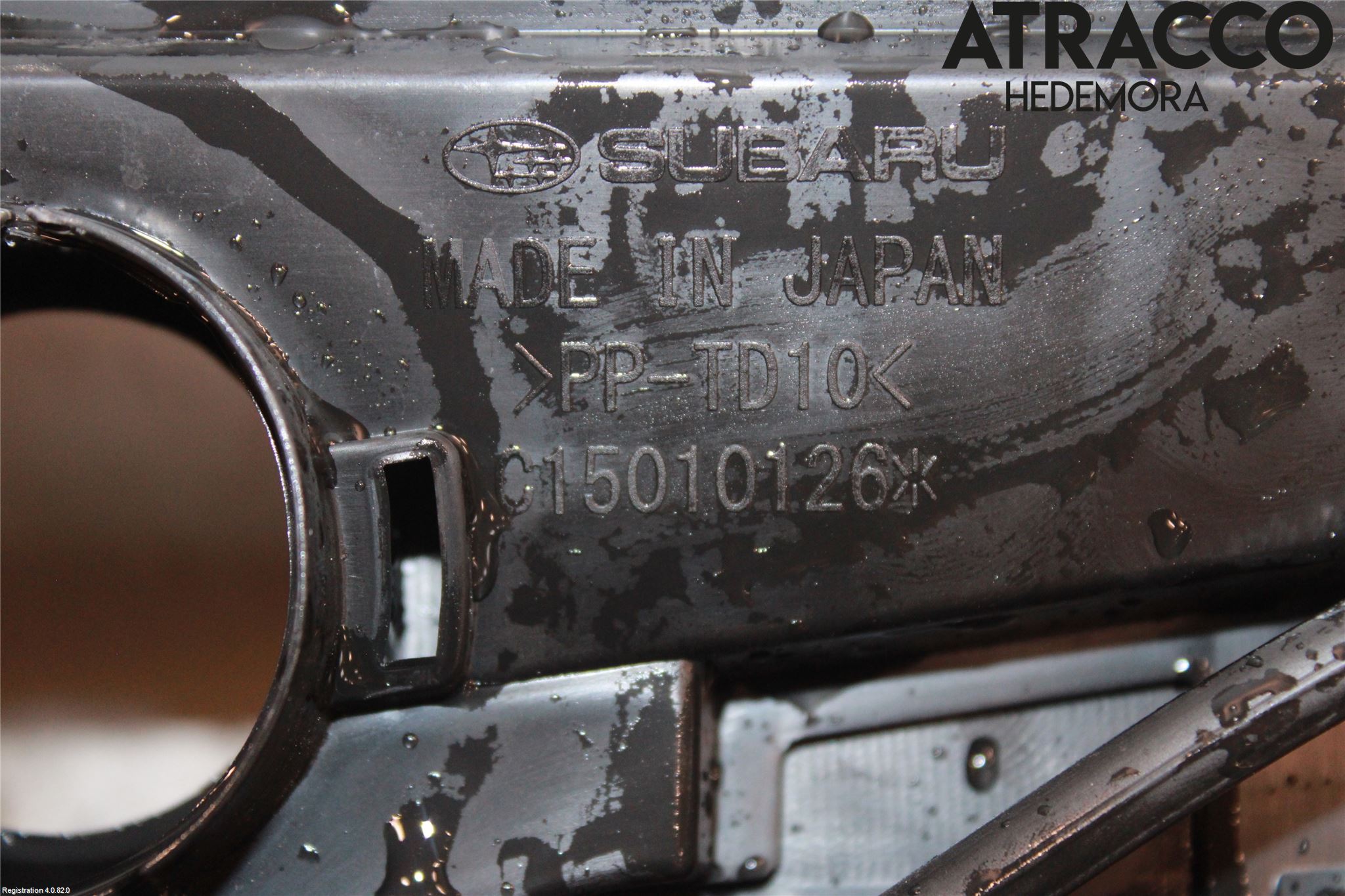 Subaru XV 18-22 Torpedplåt-Torpedplast