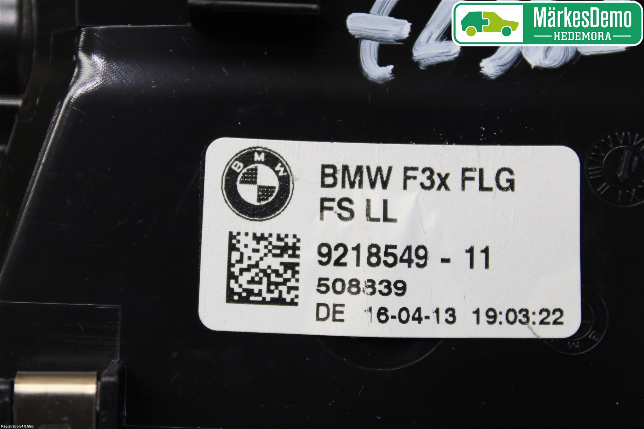 BMW 3 F30/F31/F80 12-19 Defrosterkanal-Munstycke