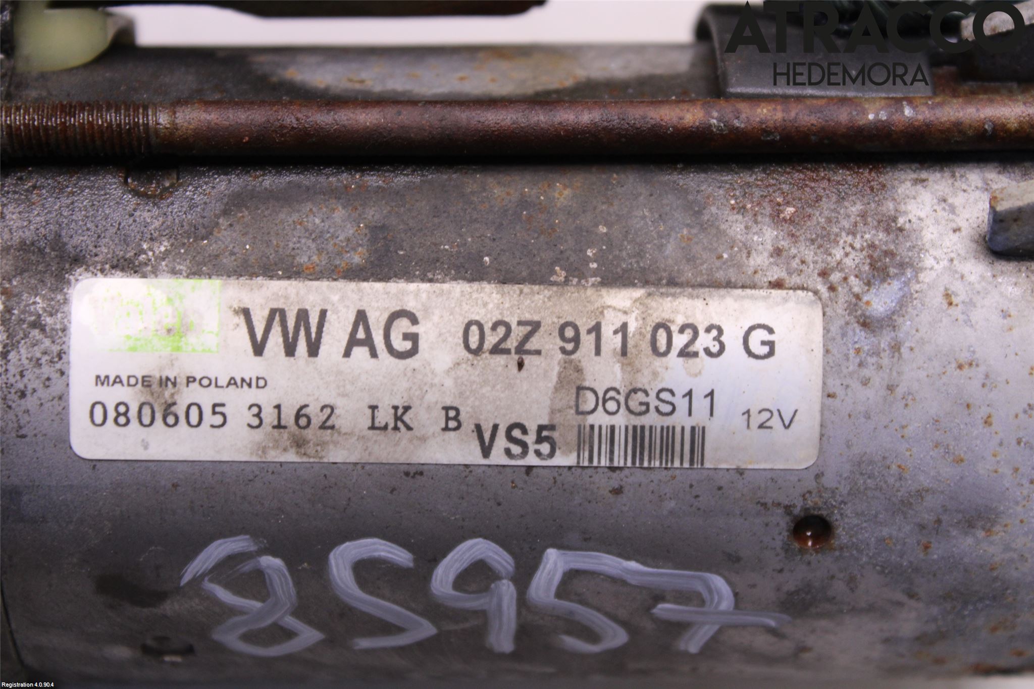 Volkswagen VW TRANSP/CARAVELLE (T5) 04-15 Startmotor