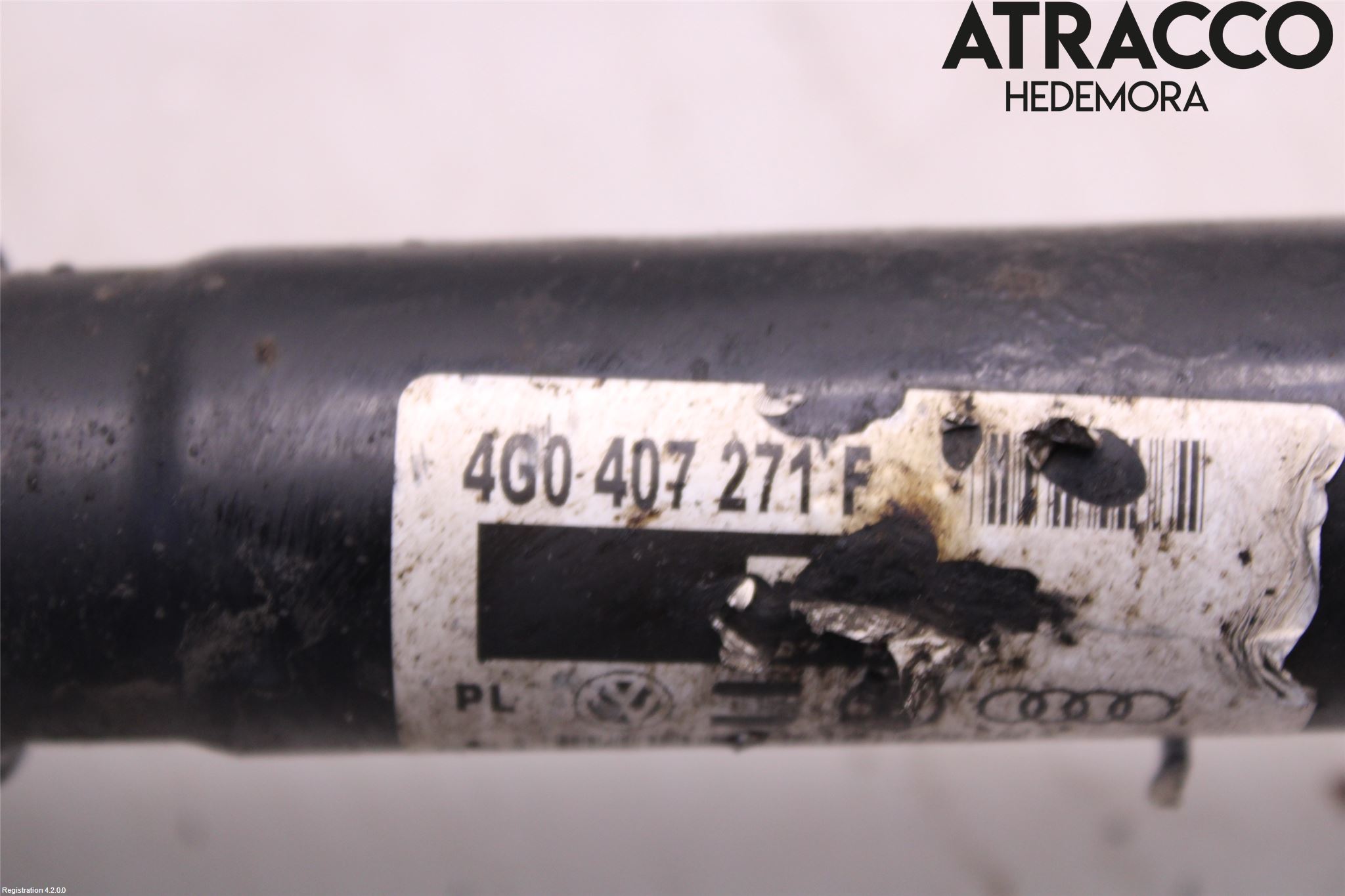 Audi A7/S7 4G 11-17 Drivaxel Fram Höger
