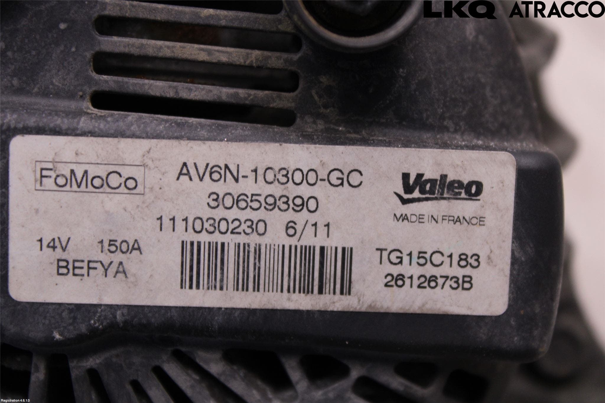 Ford GRAND C-MAX 11-14 Generator