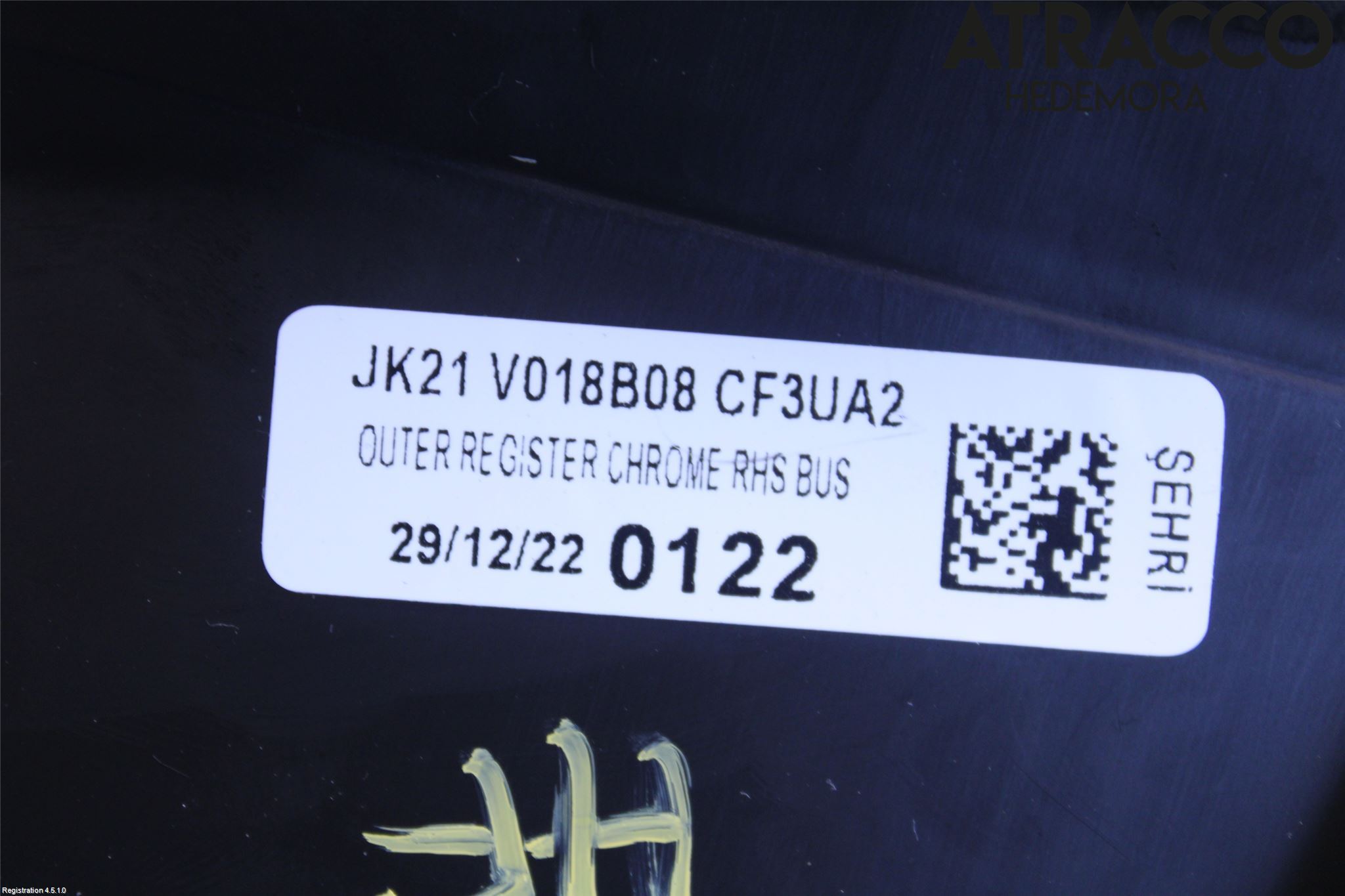 Ford E-TRANSIT SKÅP/BUSS 22- Defrosterkanal-Munstycke