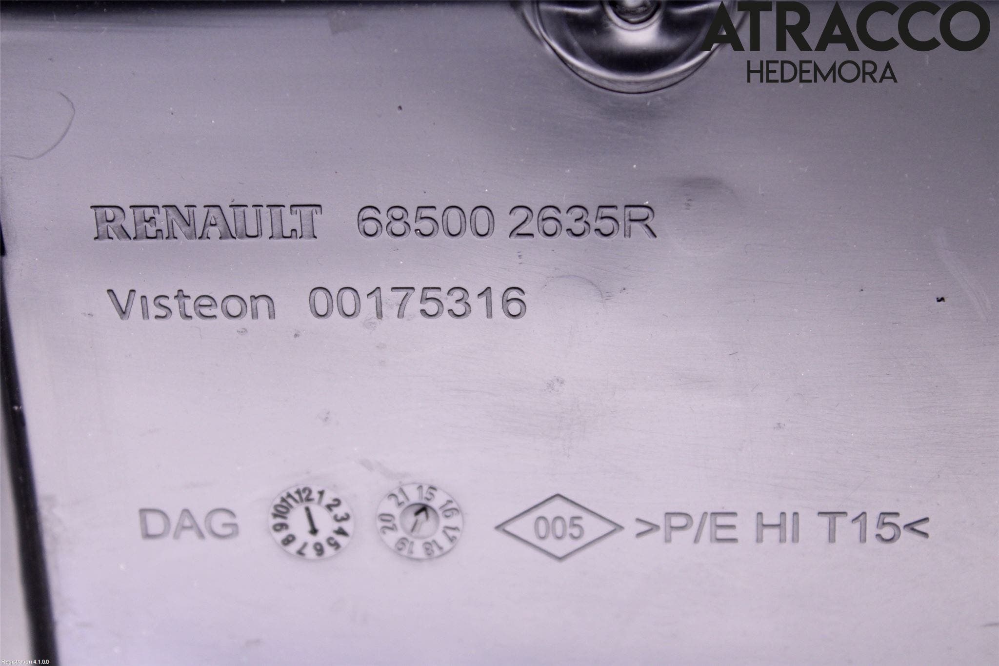 Renault KADJAR 15- Handskfack