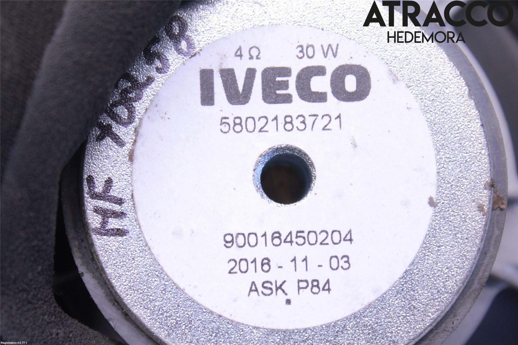 Iveco DAILY 14->> Högtalare