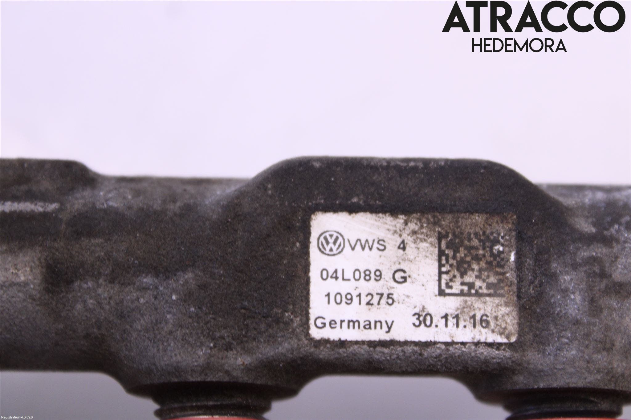 Volkswagen VW CADDY 16-20 Inj. Fuelrail