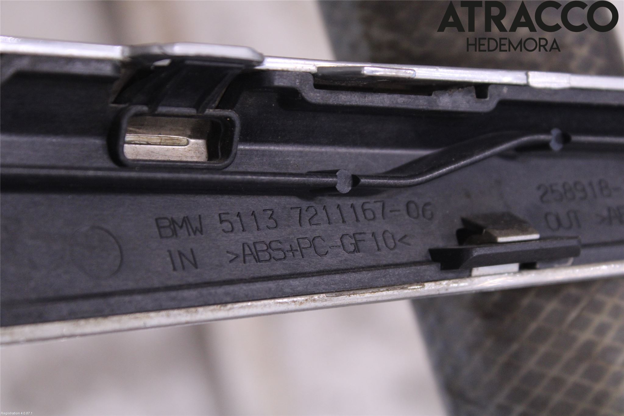 BMW 5 GT F07 09-17 List Bak-Baklucka