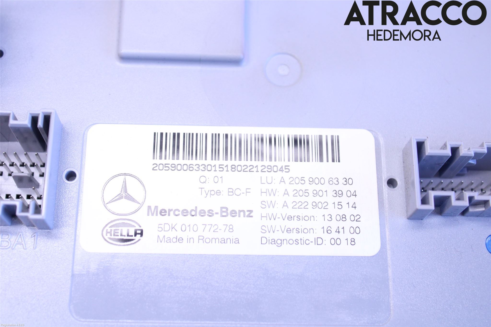 Mercedes-Benz MB GLC-KLASS (X253/C253) 15-22 Styrenhet Övrigt