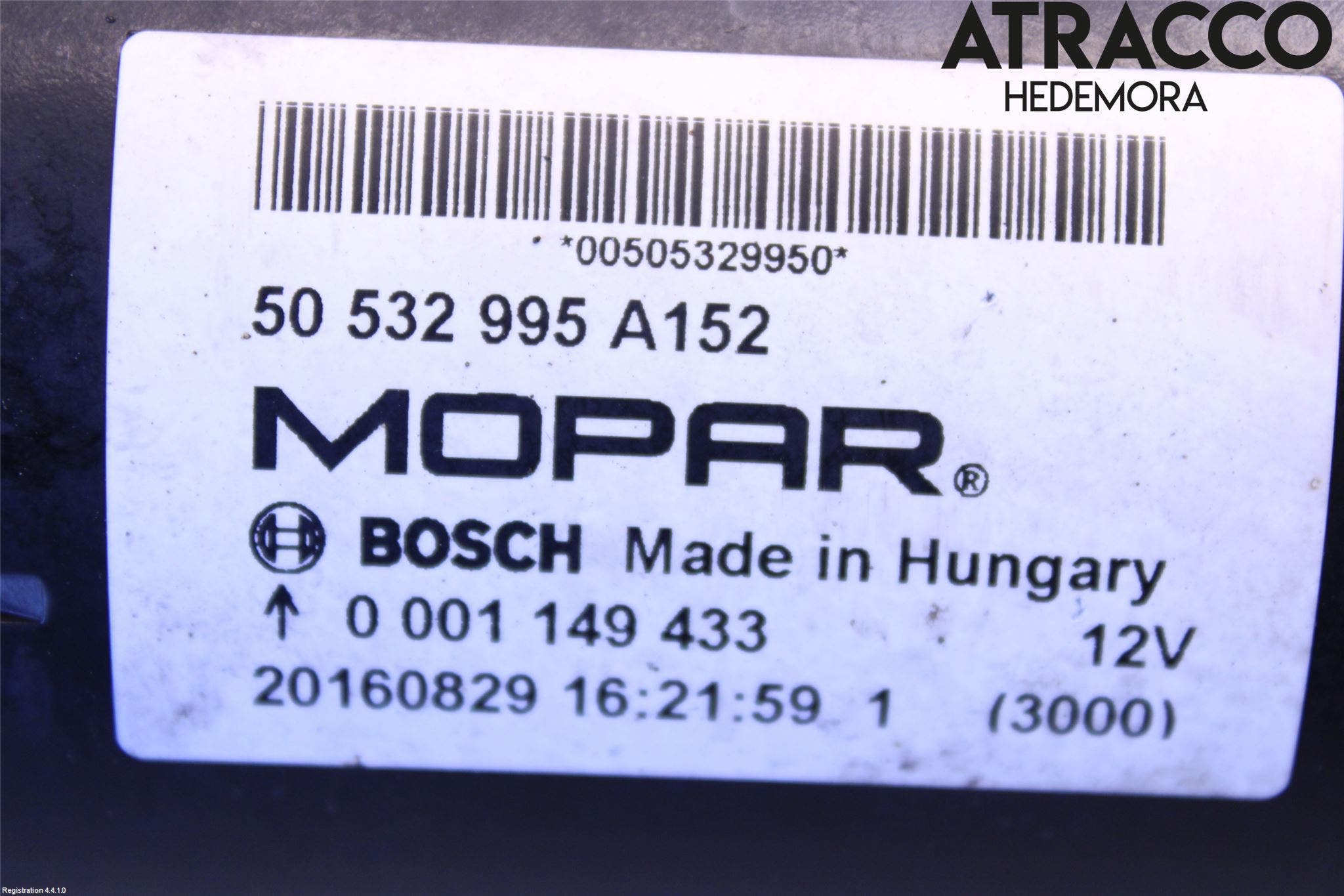 Alfa GIULIA Startmotor Diesel