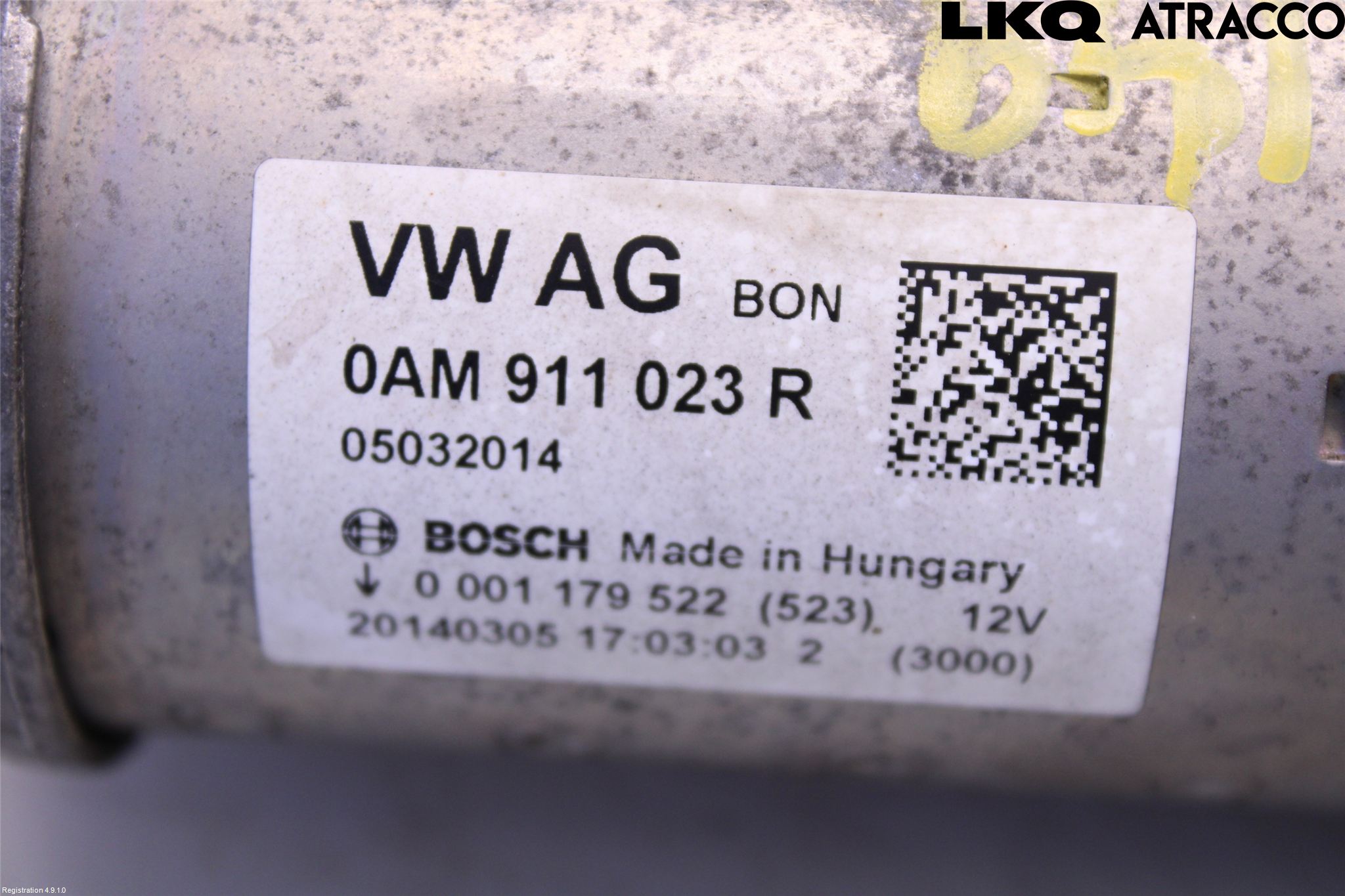 Skoda OCTAVIA (5E) 13-20 Startmotor